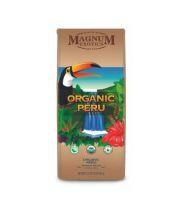 Organic Peru Coffee Magnum Exotics Coffee เมล็ดกาแฟคั่วฟูลบอดี้ คั่วอ่อนค่อนกลาง ขนาดใหญ่ 907 กรัม