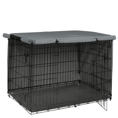 Outdoor Universal Dog Wire Crate Cover Dog Cage Rainproof Dust Covers Waterproof Sun Protection Durable Pet Kennel Case