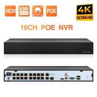 16CH Techage 1080P POE NVR สำหรับ3MP 4MP 5MP 8MP กล้อง H.265เครื่องบันทึกวีดีโอสำหรับระบบกล้องวงจรปิด CCTV P2P รีโมท Devie