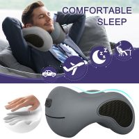 U Shaped Memory Foam Neck Soft Slow Rebound Sleeping Airplane Camping Rest