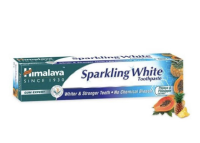 HIMALAYA SPARKLING WHITE TOOTHPASTE 150g (ยาสีฟันอินเดีย สูตรฟันขาว)