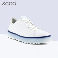 Ecco รองเท้ากีฬา รองเท้ากอล์ฟ หนัง กันน้ํา ระบายอากาศ แฟชั่นสําหรับผู้ชาย 100304