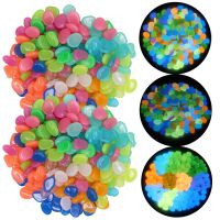 Colorful Glow in The Dark Pebbles Indoor Outdoor Garden Stones Moonlight Yard Plant Decoration Fish Tank Aquarium Rocks Backyard