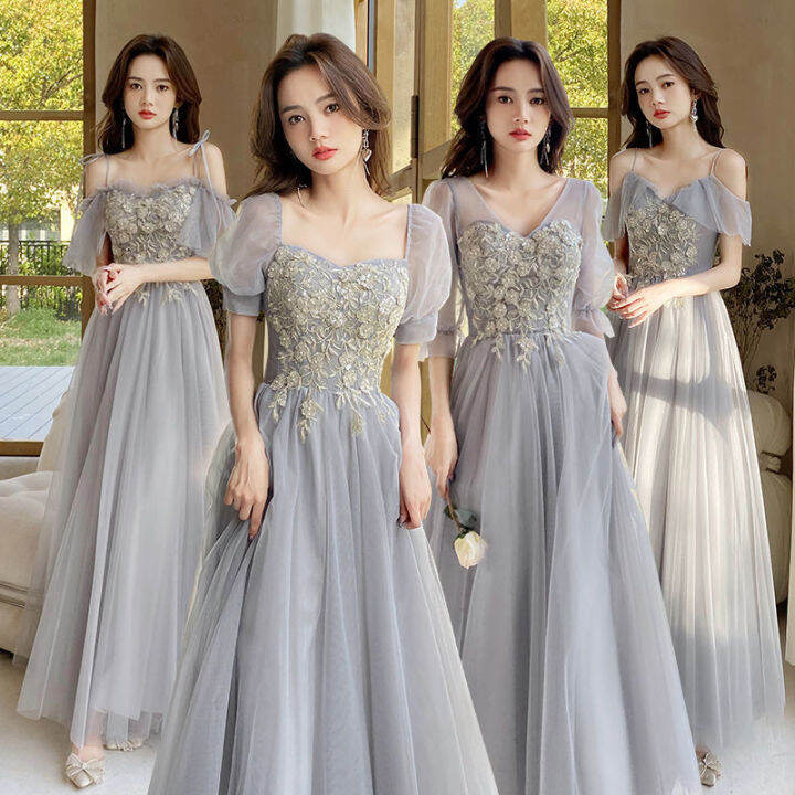 Grey store occasion dress