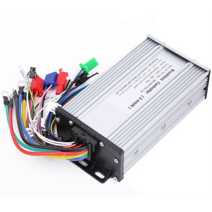 อุปกรณ์ควบคุมมอเตอร์แบบไร้แปรงถ่านจักรยานไฟฟ้า48v-60v-64v-72v-1000-1500w-จักรยานสกูทเตอร์ไฟฟ้าคู่เครื่องควบคุมความเร็วชิ้นส่วนจักรยานไฟฟ้า