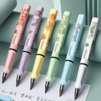 ✖♙ Cute Pencils for Kids Infinity Pencil with Rabbit Pattern Cheap Kawaii Stationery School Supplies Novelty Gifts