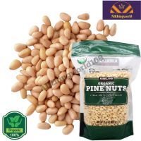 BB:2023/12 ไพน์นัท เมล็ดสน ออแกนิค เกรดพรีเมี่ยมนำเข้าจากอเมริกา pine nuts organic  pine seeds ขนาด680กรัม