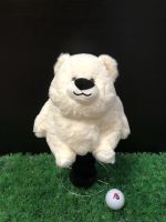 Golf Head Cover For Driver “BEAR” White