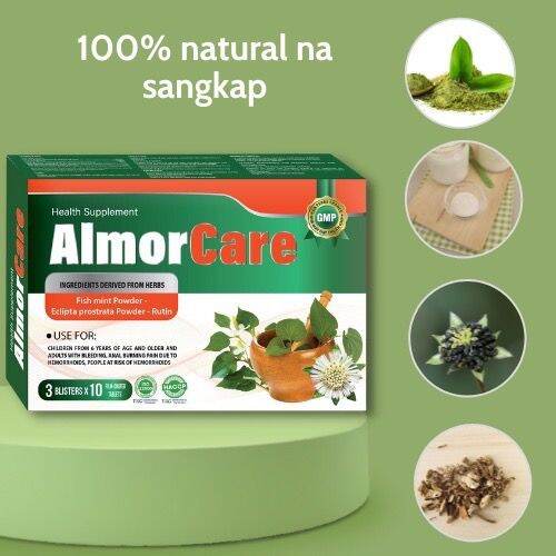 ALMOCARE FOR HEMORRHOIDS 400 PELLET TABLETS | Lazada PH