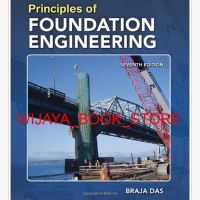 หนังสือรุ่น Principles of Foundation Engineering Book รุ่น SI Braja M. สําหรับวิศวกรรม ดอกแดช Das