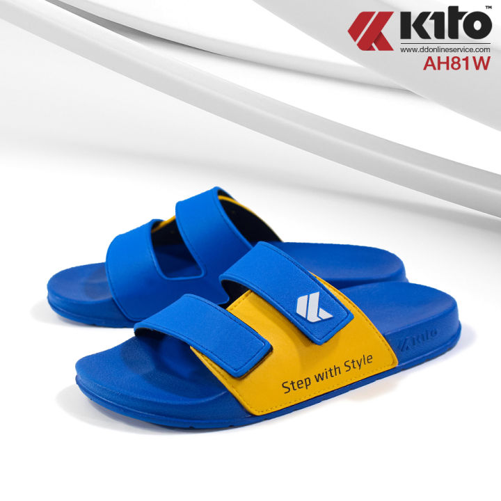 kito-รองเท้าแตะสวมกีโต้แบรนด์แท้-รองเท้าผู้หญิง-ผู้ชาย-รองเท้ากีโต้-รองเท้าสวมใส่-รองเท้ากีโค้-รุ่น-ah81c