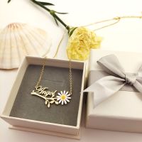 ♦  DODOAI Name Necklace Jewelry Birth Personalized Gift for Her Jewelry