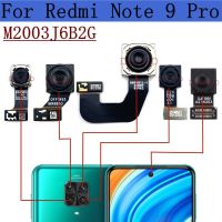 ต้นฉบับสําหรับ Xiaomi Redmi Note 9 Pro Note9 9Pro ด้านหน้าด้านหลัง กล้อง หันหน้าไปทางด้านหน้าโมดูลกล้องเซลฟี่ M2003J6B2G