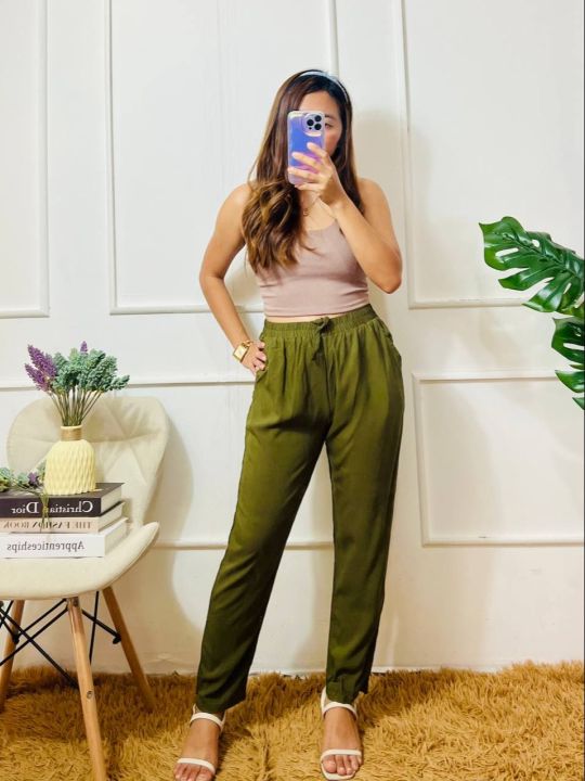 The WayHigh Drape Pant curated on LTK