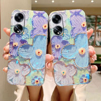 เคส OPPO A98 5G ลายดอกไม้สวยงาม ปลอกซิลิโคนอ่อนนุ่ม OPPO A98 5G เคสมือถือ