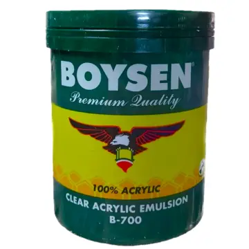 Boysen Quick Dry Enamel Flat Black - 1L