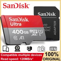 2023 Sandisk Ultra Micro SD Card UHSI Memory Cards With Adapter C10 U1 A1 Full HD 400G 1TB 512G 256G 128G 64G 32G Microsd Flash Card