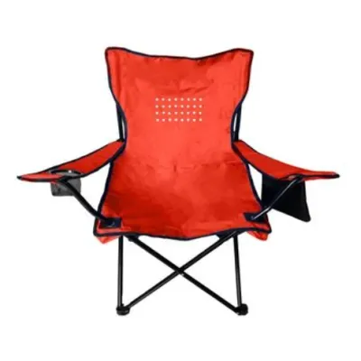 Folding camping chair for relaxation (max load 100 kg.) size 48x48.5x79 cm.