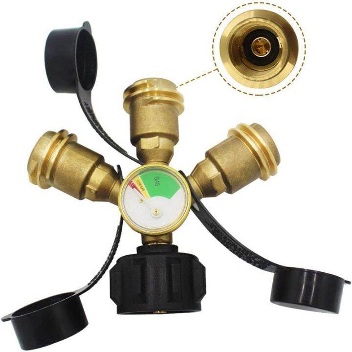 1-pcs-3-way-propane-splitter-3-y-propane-gas-splitter-propane-lp-tank-tee-gauge-adapter-with-gauge-and-shut-off-valve