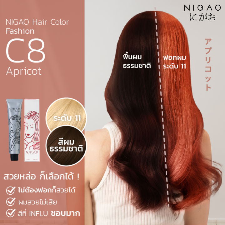 nigao-hair-color-นิกาโอะ-ยาย้อมผม-ครีมเปลี่ยนสีผม-100-มล-สีนิกาโอะ-โทนธรรมชาติ-โทนแฟชั่น-สีพาสเทล-ปิดผมขาว