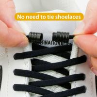 【HOT】✣✸﹉ Round Shoelaces without Ties Shoes Accessories No Tie Shoelace for Kids Adult Options Elastic Laces Sneakers Colorful