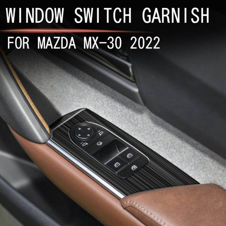 for-2022-mazda-mx30-mx-30-window-glass-lift-button-switch-cover-trim-door-armrest-panel