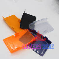 10Pcs สำหรับ Nintendo GameBoy Advance GBA ฝาครอบแบตเตอรี่ฝาปิดใหม่สีม่วงใสสีส้ม Black