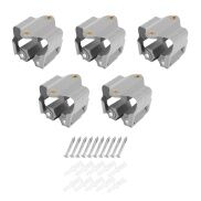 5pcs Kitchen Storage Organizer Mop And Broom Holder Wall Mounted Garden