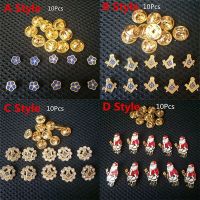 【DT】hot！ 10Pcs/Set Classic Metal Freemasons Brooch Rhinestone Claus Masonic Pins Brooches Jewelry Accessories Xmas Gifts