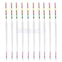 ♀❍✁ 10pcs Fishing Sliding Floats Drift Tube Long Float Slips Fishing Indicator