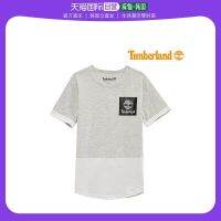 2023 New Fashion version Korean Direct Mail [Timberland Kids] Logo Print Color Round Neck T-Shirt (TLSDA17F 10)