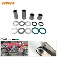 โอเอชโย♈OTOM ตลับลูกปืนลูกกลิ้งเข็ม CRF450R สำหรับฮอนด้า CRF250R ชุดกันรั่วน้ำมันหล่อลื่นซ่อมรถมอเตอร์ไซด์สวิงอาร์มมอเตอร์ไซค์