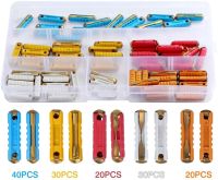 140pcs Car Fuse European Fuse Torpedo Fuse Classic Fuse Car Replacement kit 5A 8A 16A 20A 25A Suitable for Classic Vintage Cars Fuses Accessories