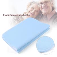 【Danqing family】2Pcs Reusable Incontinence Bed Pads 4 Layers Washable Pad Absorbent Pad For Adults Incontinence Pad Baby Bedwetting 45X60Cm