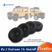 [COD][จัดส่งฟรี]4Pcs RC Car Tires Tyre Wheel Upgrades Accessories for MN D90 D91 D99 MN99S WPL C14 C24 C34 C44 RC Car Spare Parts