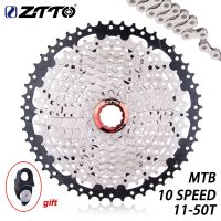 จักรยาน ZTTO MTB 10 Velocità 11-50T Cassetta 10 S 50T Ruota Libera Pignone K7 10 V Corona Catena 10 S ต่อ HG ฮับ MTB Parte Slxt X XO X0 X9 X7