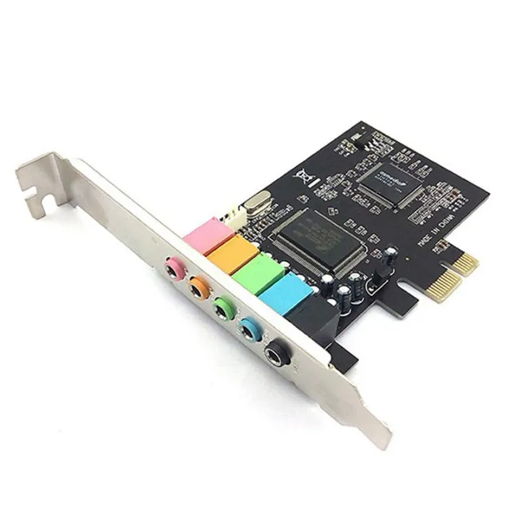 5.1 Internal Sound Card for Windows 10 with Low Profile Bracket, 3D Stereo PCI-E, CMI8738 Chip 32/64 Bit Sound Card PCI Lazada PH 5.1 Internal Sound Card for Windows 10 with Low Profile Bracket, 3D Stereo PCI-E, CMI8738 Chip 32/64 Bit Sound Card PCI Lazada PH