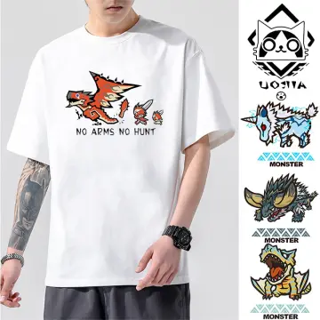 Monster Hunter Now Logo T-Shirt : Clothing, Shoes & Jewelry