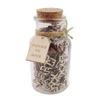 Jar of Fucks Gag Gifts Bad Mood Vent Spoof Gifts Multi-Purpose Funny Gag Gifts for Friends Family Coworkers and Lovers steadfast