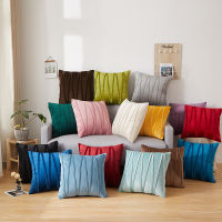 Solid Velvet Geometric line Waist Cushion Cover Home Sofa Decorative 45*4550*5030*50cm Housse de Coussin Cojines Throw Pillows