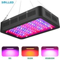 SOLLED 600W 60LEDs Dual Chip Plant Grow Light Full Spectrum AC85-265V ในร่ม Double Control Switch Style