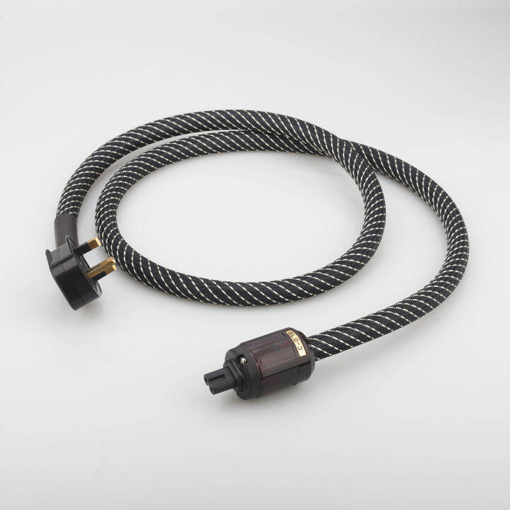 Audiocrast P101 UK Power cable with C7 IEC figure 8 IEC UK Power cable