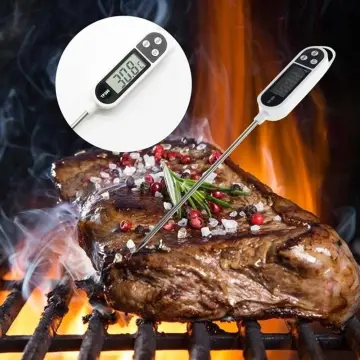 Digital Probe Meat Thermometer Kitchen Cooking BBQ Food Thermometer Cooking  Stainless Steel Water Milk Thermometer Tools Tp101 - China Digital  Thermometer, Digital Cooking Thermometer