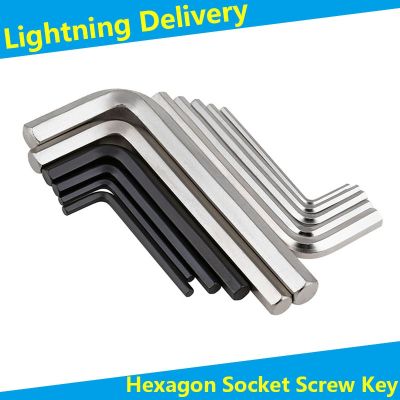 【CW】 Spanner Hexagon Socket Wrench L-shaped Extended inside hexagon universal screwdriver wrench 1.5/2/2.5/3/4/5mm