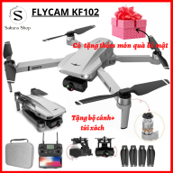 [TẶNG MÓN QUÀ BẤT NGỜ] Flycam mini KF102, Flycam 8K, play camera, máy bay flycam 8k, flycam có camera, drone flycam KF102 cao cấp chụp ảnh quay phim trên không động cơ không chổi than thumbnail