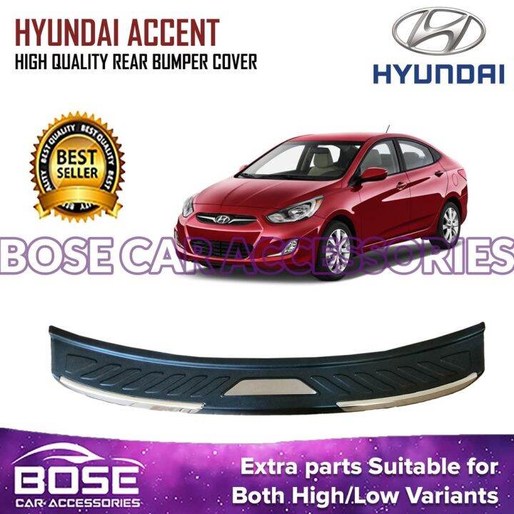 Rear Stepsill for Hyundai Accent 2014 2020 Rear Bumper Cover / Rear