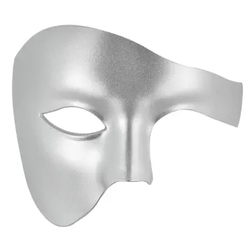 Steampunk Metal Cyborg Masquerade Mask, Half Mask For Halloween