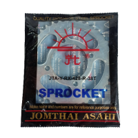 Jomthai จอมไทย สเตอร์หลัง SPARK,X-1,MATE,RXZ,SPARK135,VR150 (428) 38ฟัน พระอาทิตย์ ของแท้ หนา แข็ง ทนทาน อะไหล่พร้อมเปลี่ยน (MS_Parts Online.)