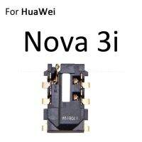 ช่องเสียบหูฟังแบบเสียบหูฟังแบบเฟล็กซ์สำหรับ Huawei Nova 5i 4e 3 3i 3e 2 2S 2i 2 Lite Plus อะไหล่ซ่อมแซมชิ้นส่วนเชื่อมต่อพอร์ตใหม่