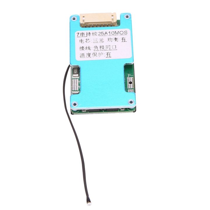 2x-bms-7s-24v-lithium-battery-protection-board-18650-balancer-bms-charging-for-motorcycle-scooter-25a